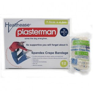 Healthease Bandage Spandex Crepe Pack of 12