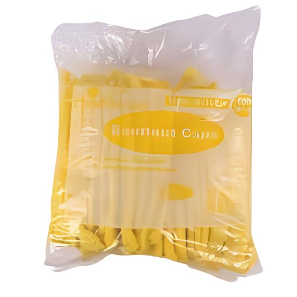 Healthease Mop Cap (Bouffant) Pack of 100 yellow