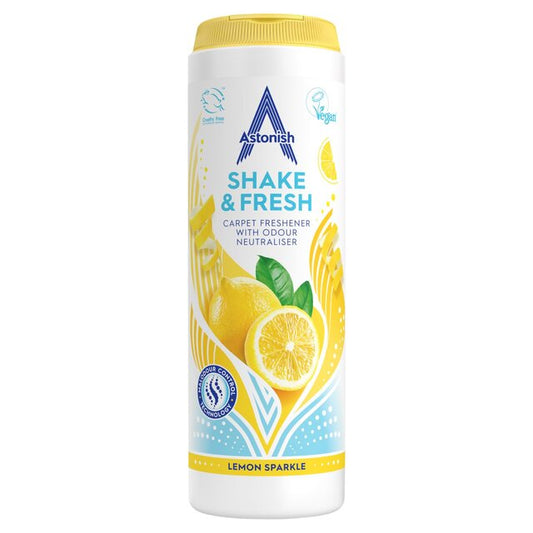 Astonish Shake & Fresh Carpet Lemon 350g