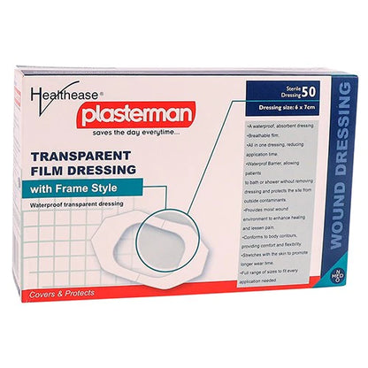 Healthease Dressing, Transparent Film with Frame