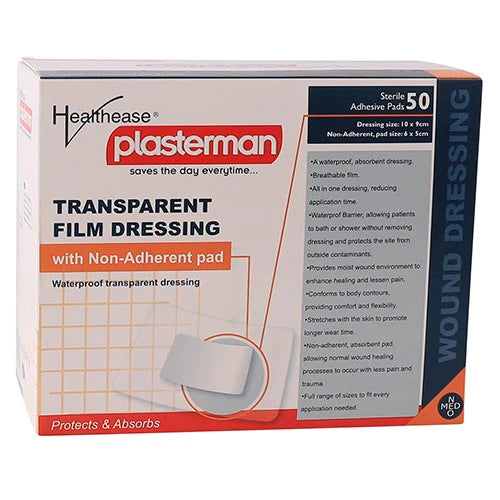 Dressing, Transparent Film with Non Adherant Pad