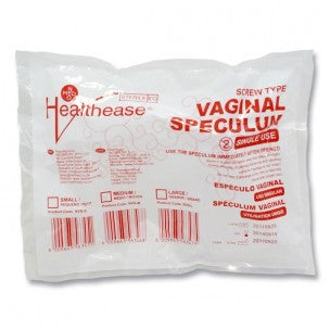 Healthease Vaginal Speculam Disposable Screw Type Pack of 100