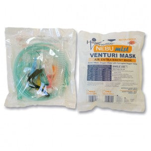 Healthease Oxygen Mask Venturi With Tubing