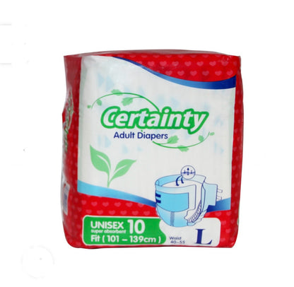 Certainty Adult Diapers 10 Pack