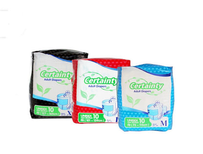 Certainty Adult Diapers 10 Pack