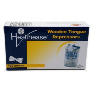 Wooden Tongue Depressor Box of 100