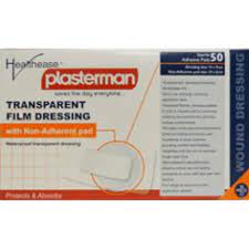 Dressing, Transparent Film with Non Adherant Pad