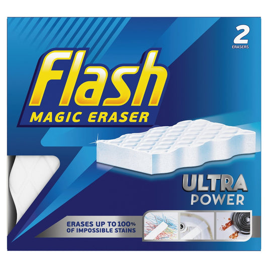 Flash Magic Eraser Ultra Power 2 Pack