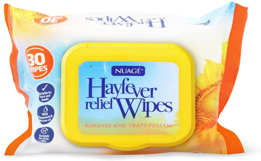 Nuage Hay Fever Relief Wipes 30 Wipes