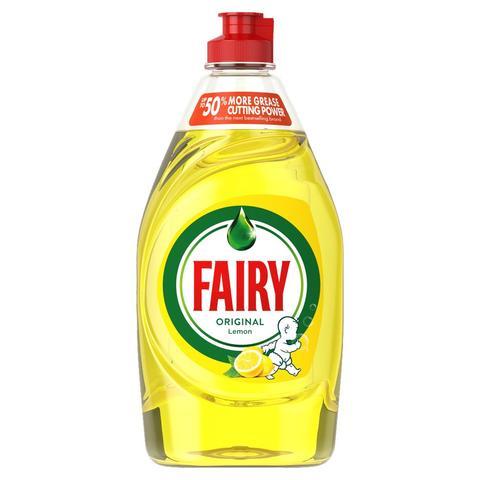 Fairy Original Washing Up Liquid Lemon with Lift Action 320ml