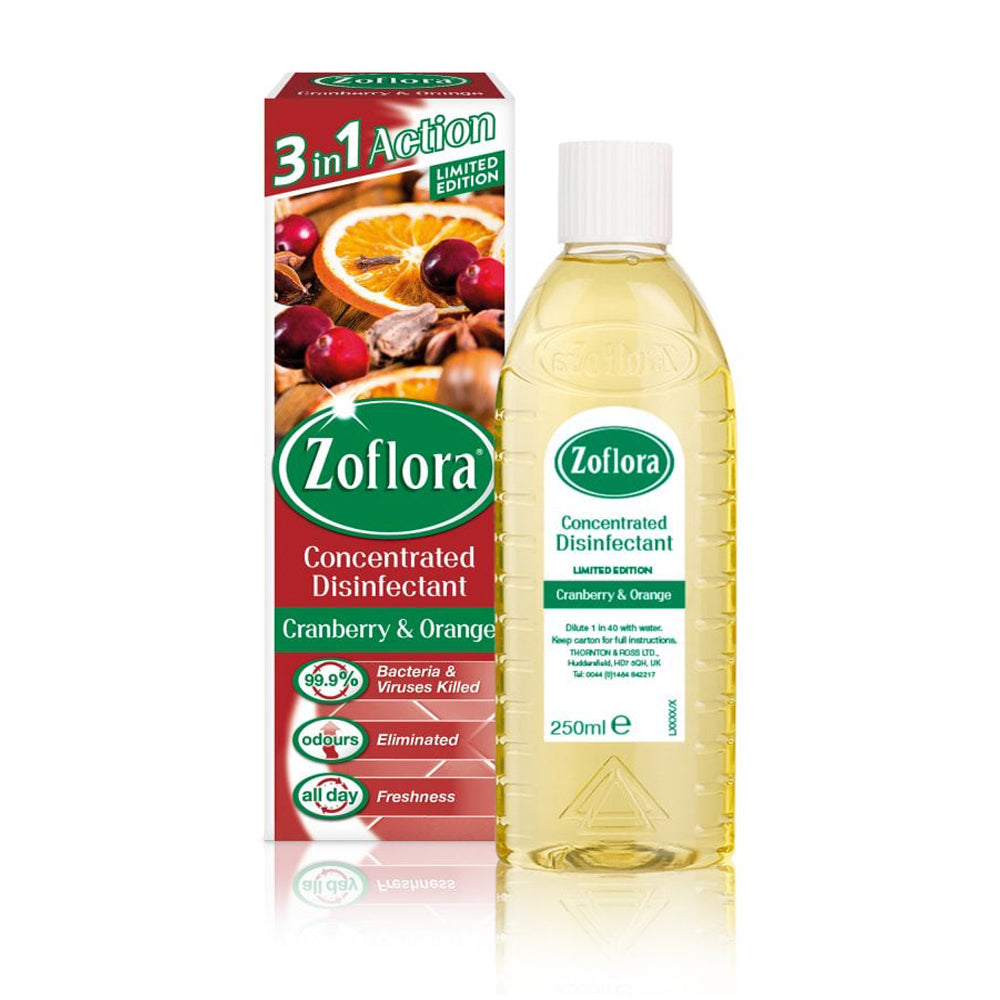 Zoflora Cranberry & Orange 250ml