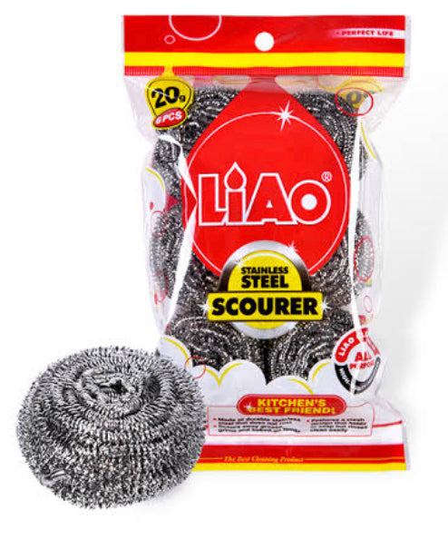 Liao Stainless Steel Pot Scourer 1pc