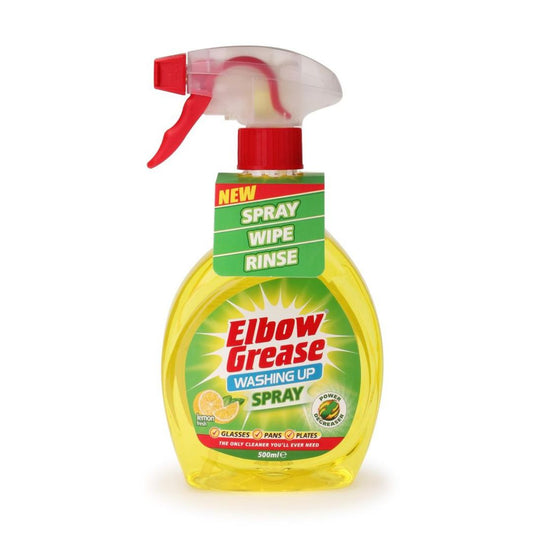 Elbow Grease Washing up Spray Lemon 500ml